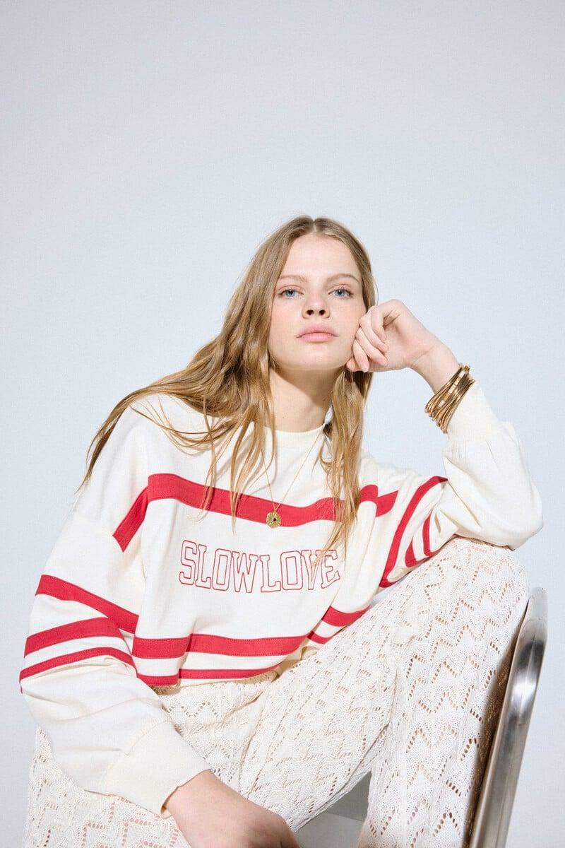 Pedro Del Hierro Sudadera Logo Oversize