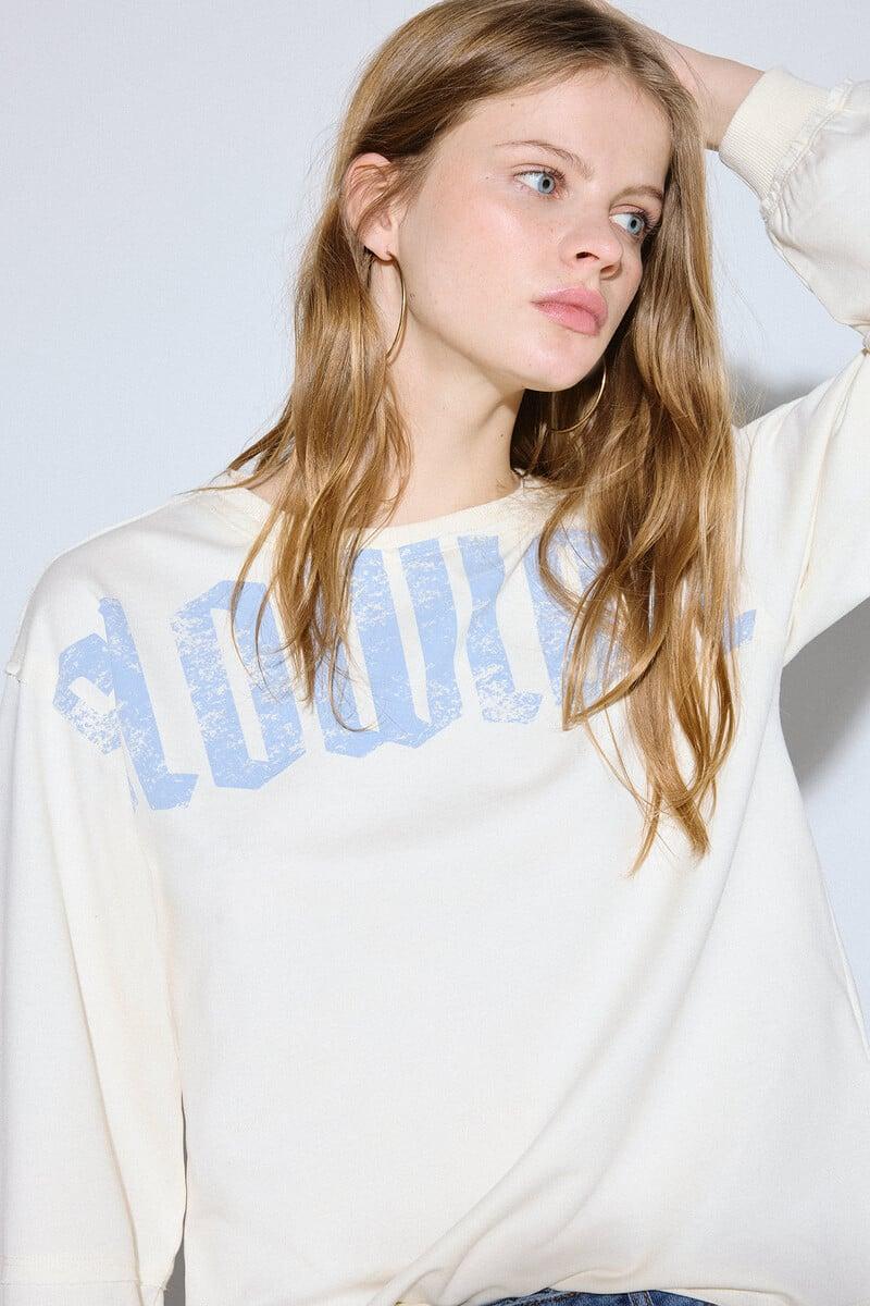 pedro del hierro Sudadera oversize logo