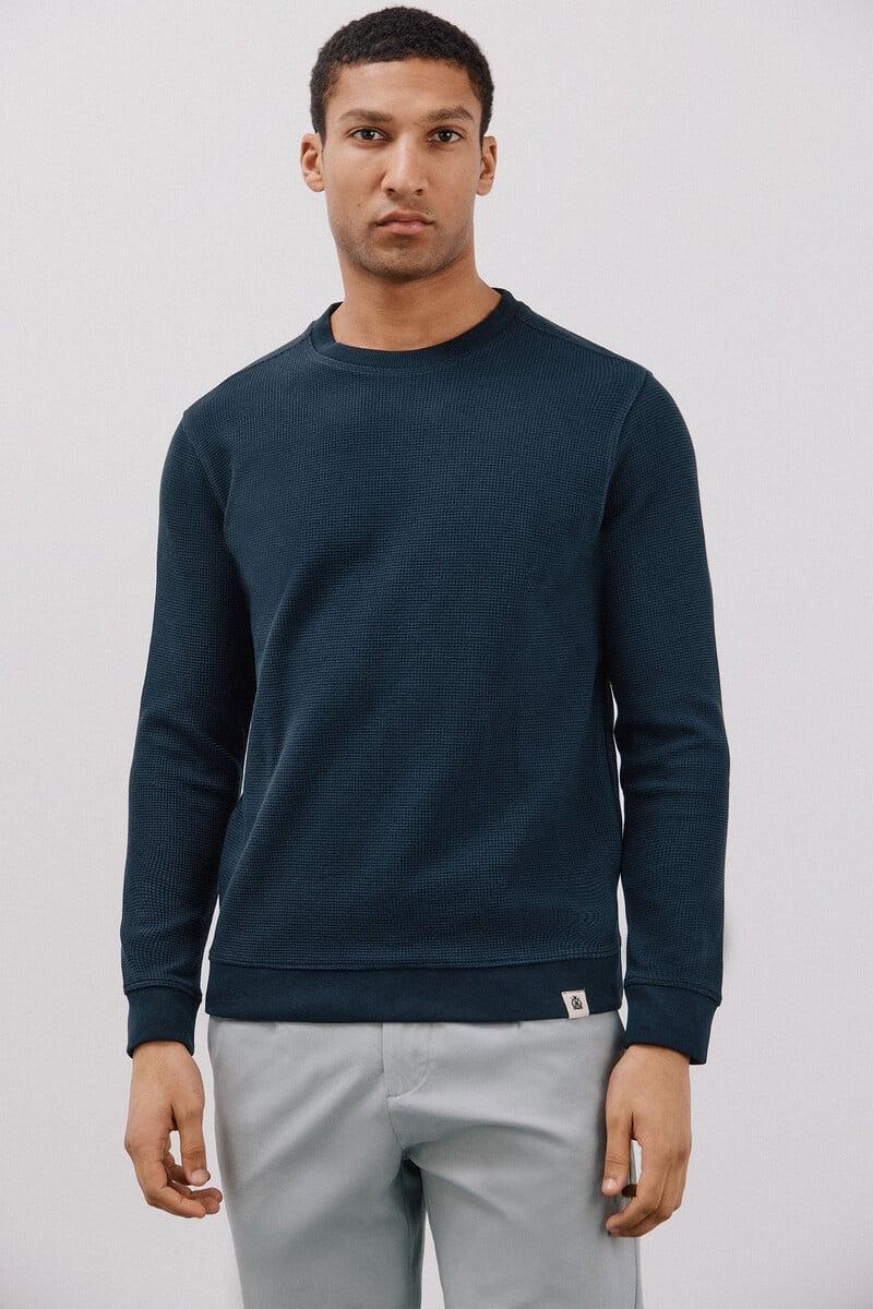 pedro del hierro Sudadera tejido estructura