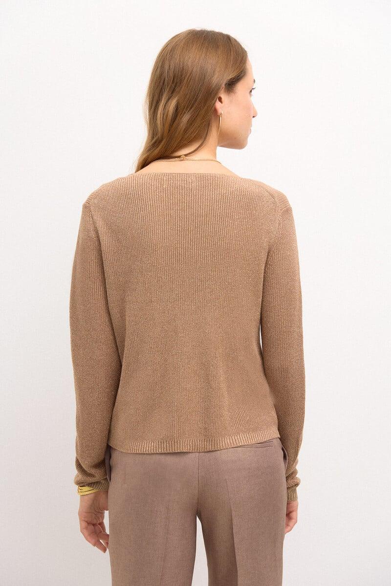 Pedro Del Hierro Taciana. Chaqueta De Punto Perlado