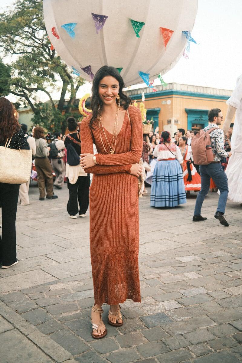 Pedro Del Hierro Tadea. Vestido Largo Punto