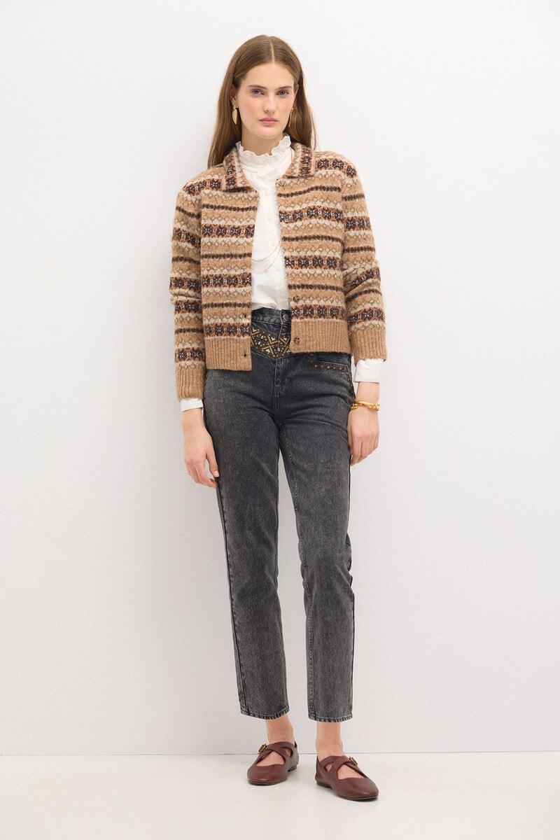 Pedro Del Hierro Tahira.Chaqueta Greca