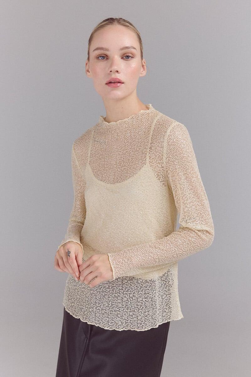 Pedro Del Hierro Top Brillante