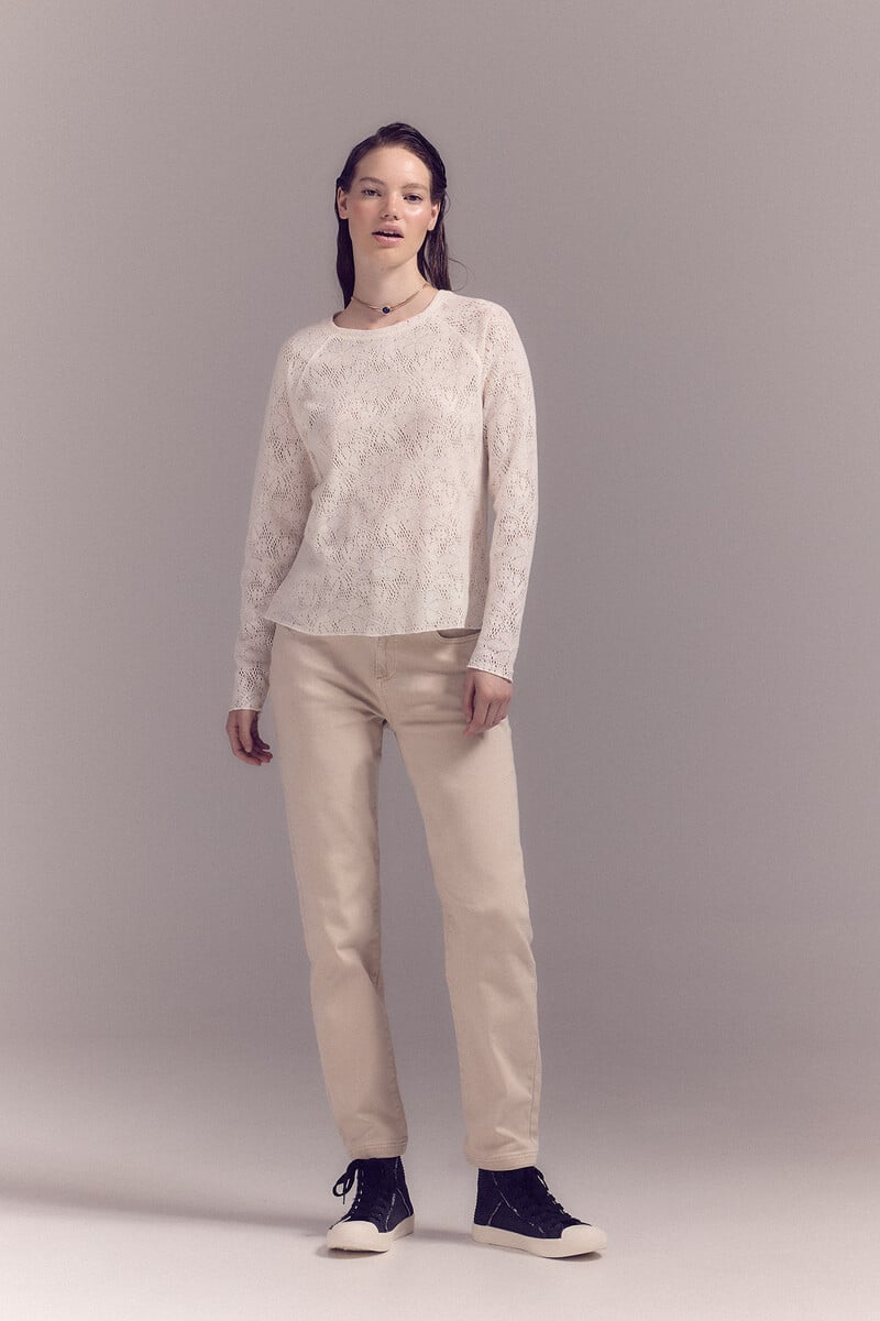 Pedro Del Hierro Top De Encaje