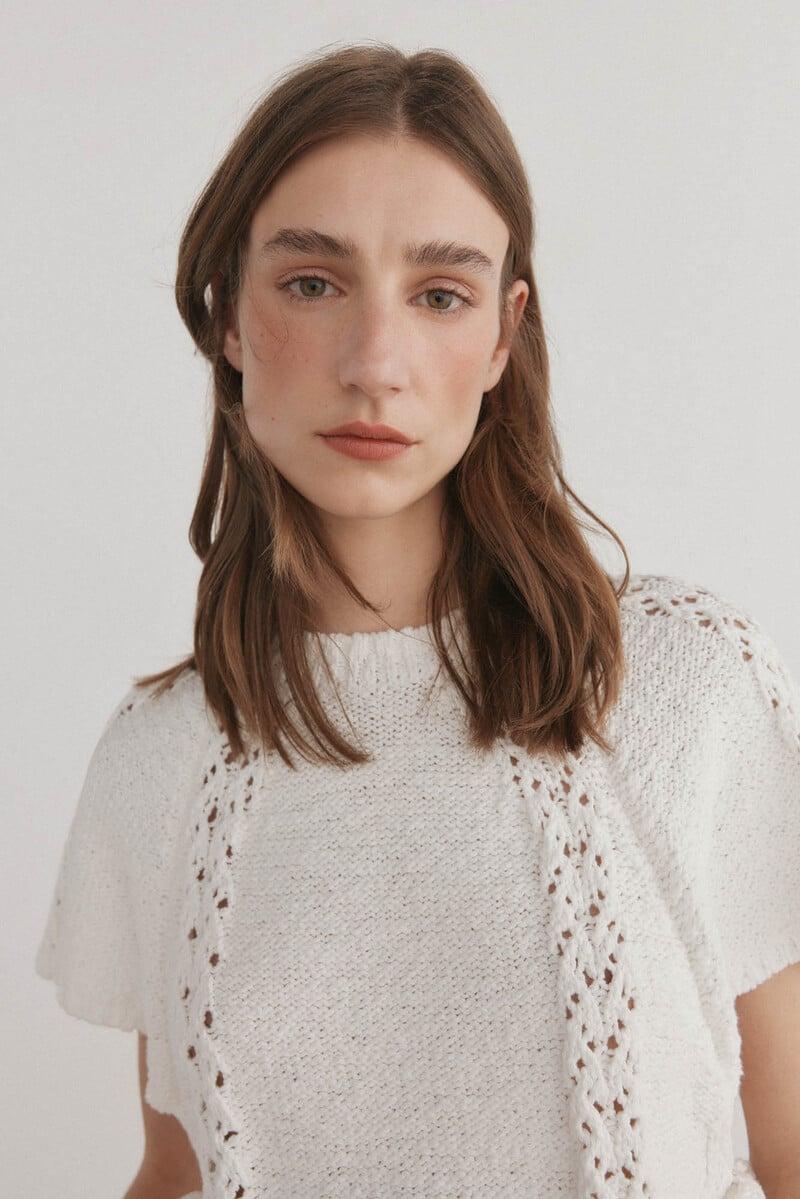 pedro del hierro Top de punto cropped lazadas