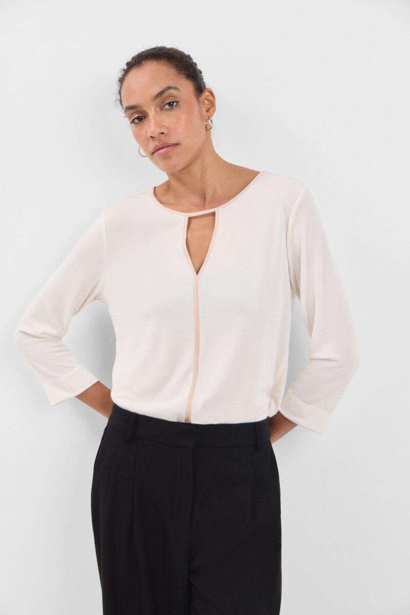 Pedro Del Hierro Top De Punto Lágrima