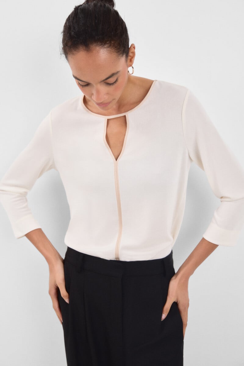 Pedro Del Hierro Top De Punto Lágrima