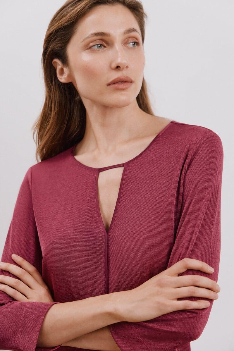 Pedro Del Hierro Top De Punto Lágrima