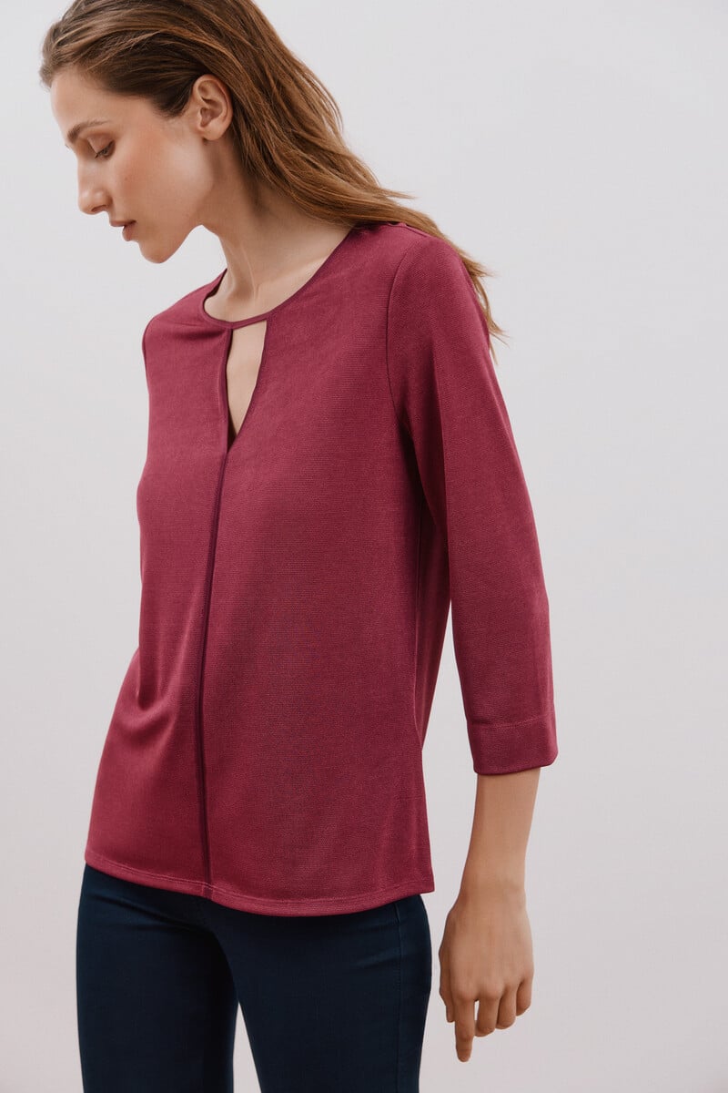 pedro del hierro Top de punto lágrima