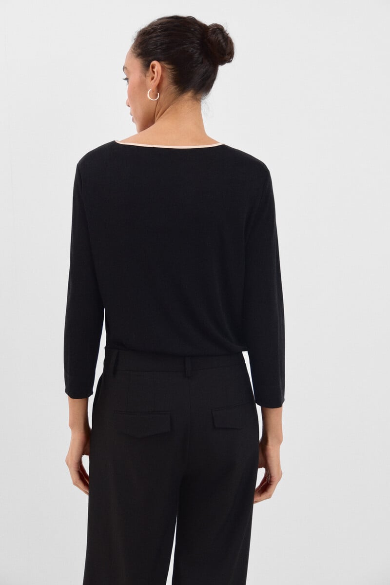 Pedro Del Hierro Top De Punto Lágrima