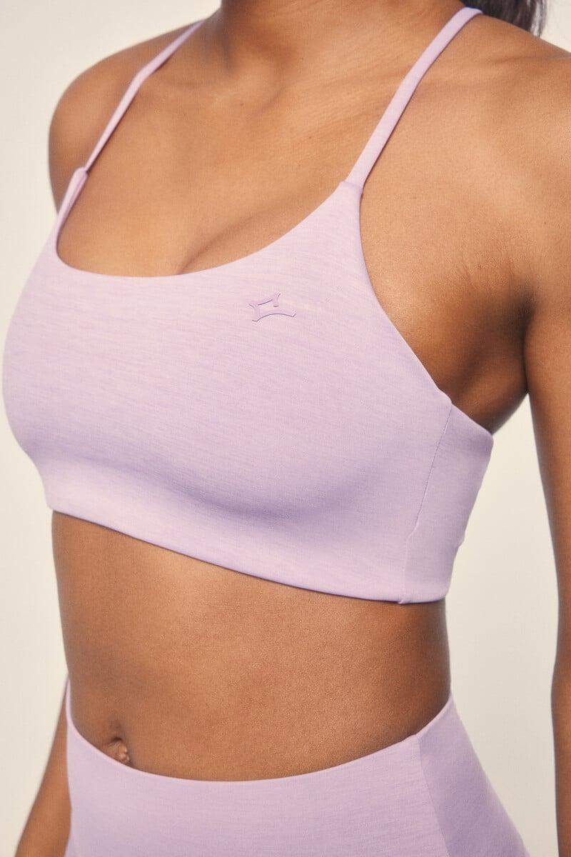 Pedro Del Hierro Top Deportivo Lila