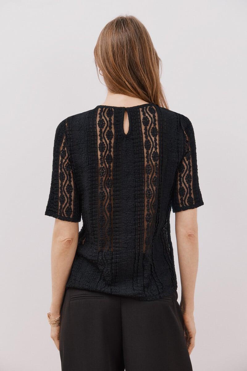 Pedro Del Hierro Top Encaje