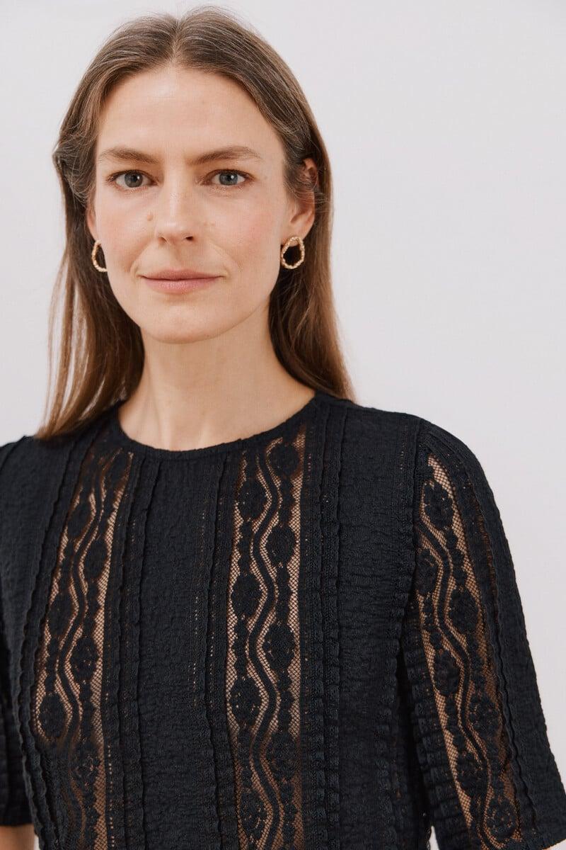 pedro del hierro Top encaje