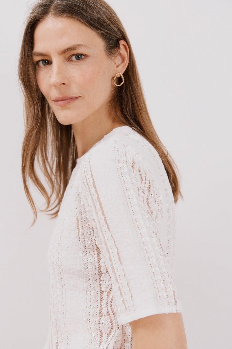 pedro del hierro Top encaje