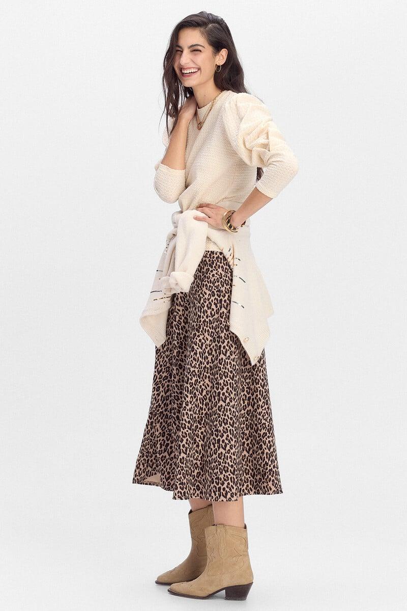 pedro del hierro Top estructura manga frunce