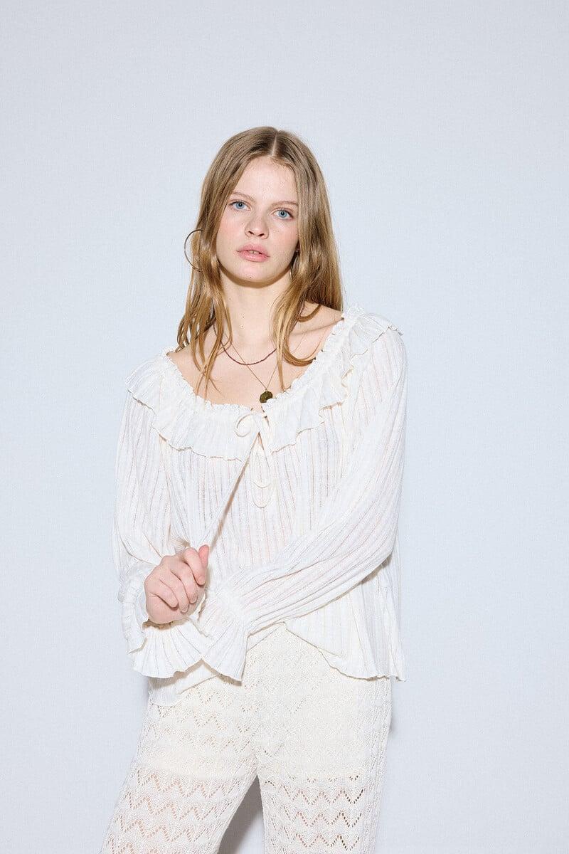 Pedro Del Hierro Top Estructura Volante