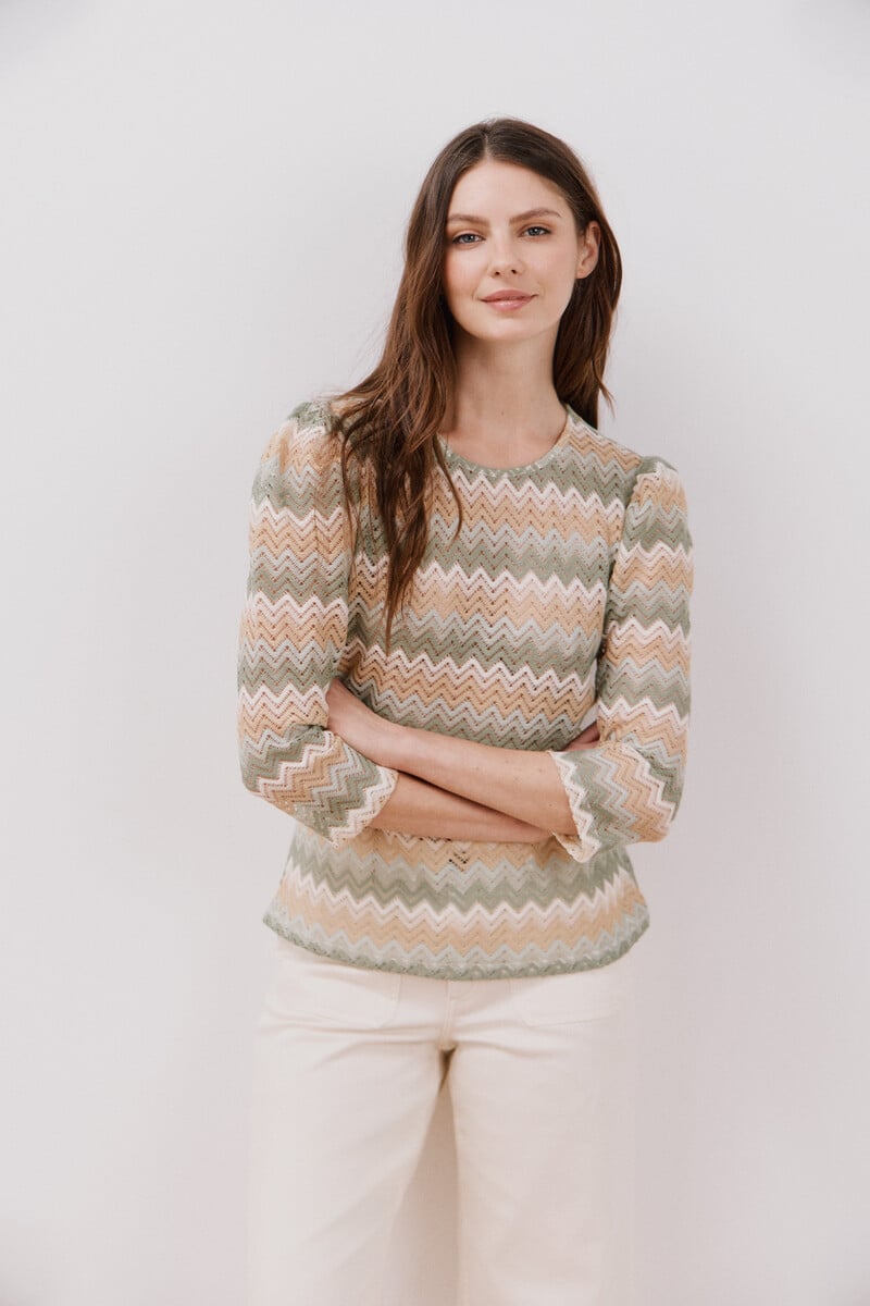 pedro del hierro Top estructura zigzag