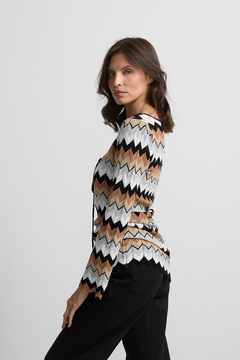 pedro del hierro Top punto espiga nudo