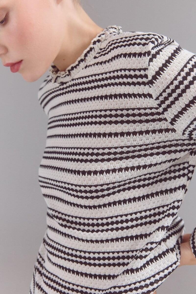 Pedro Del Hierro Top Rayas