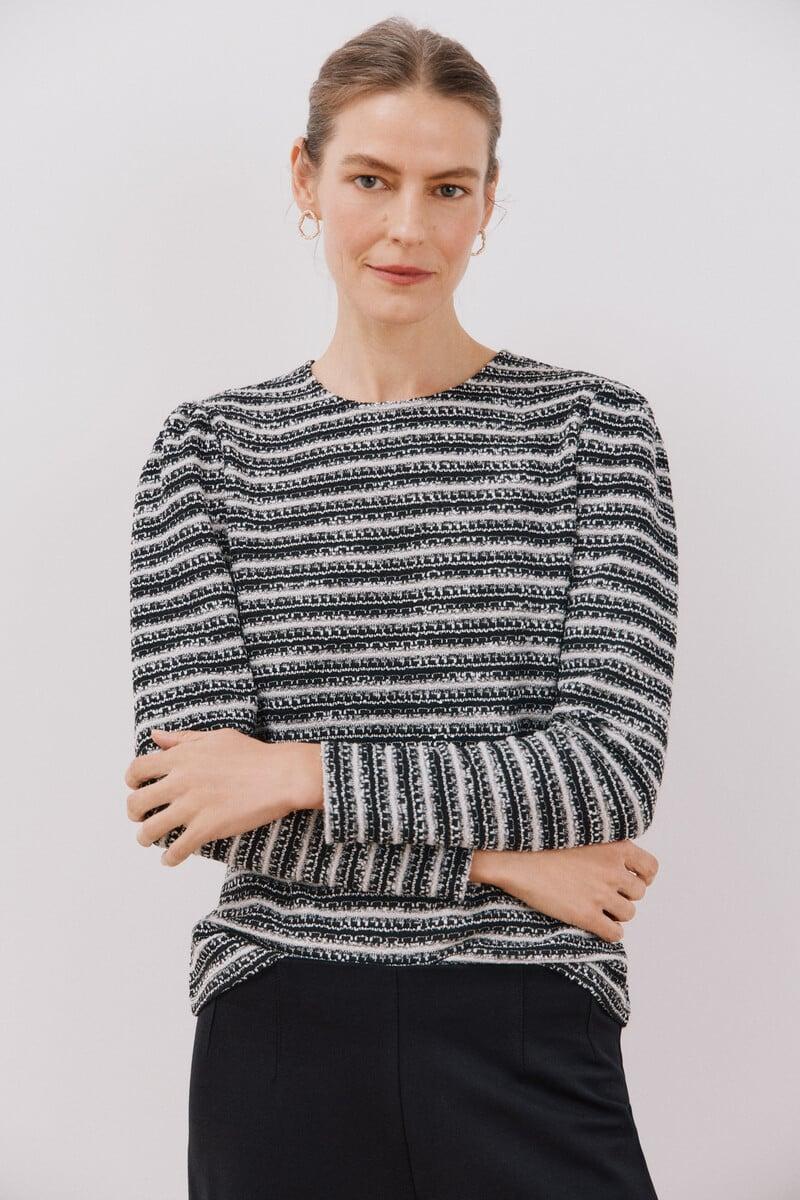 Pedro Del Hierro Top Tweed Raya