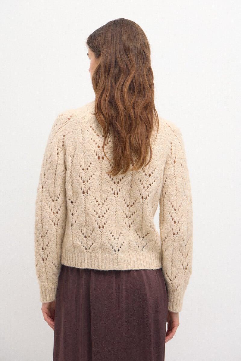 Pedro Del Hierro Tricia. Chaqueta De Punto Calado