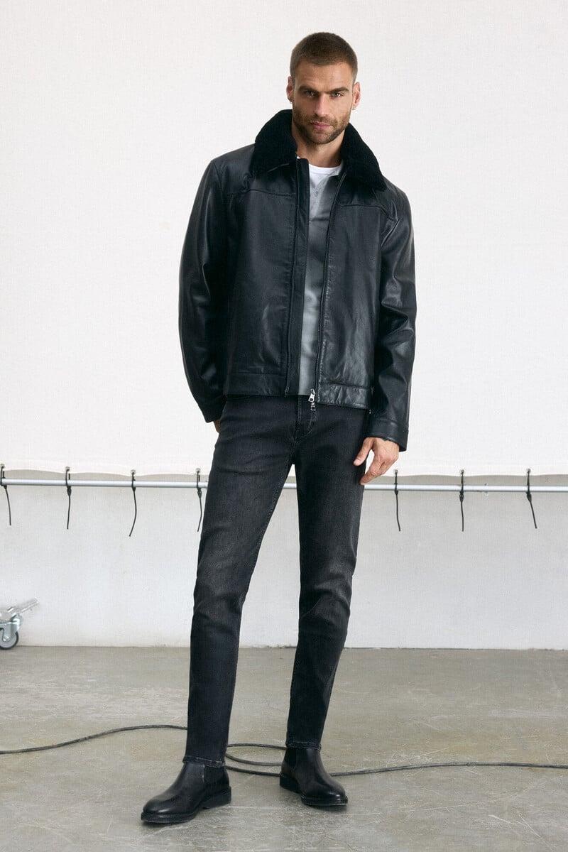 pedro del hierro Vaquero slim lavado medio gris