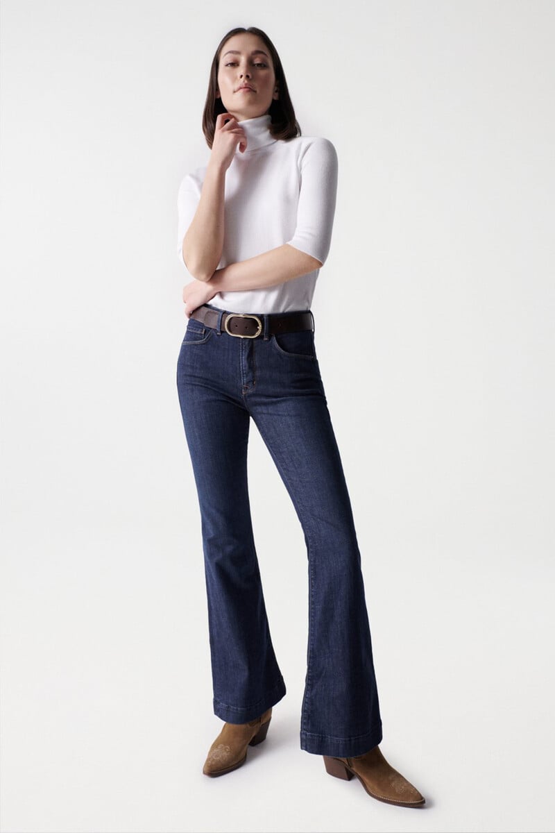 pedro del hierro Vaqueros faith push in flare