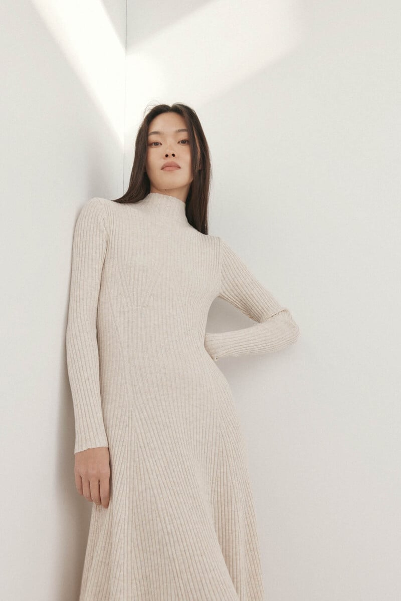 Pedro Del Hierro Vestido Canalé Midi