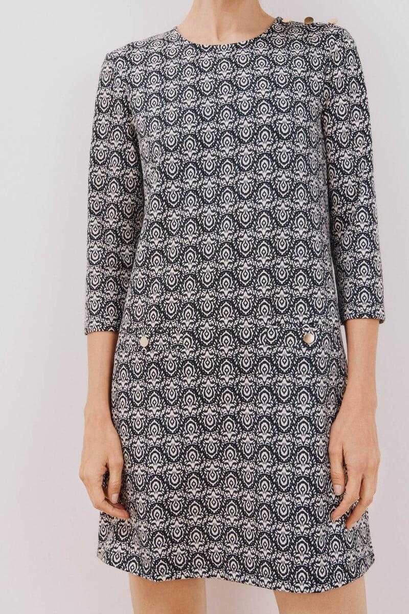 Pedro Del Hierro Vestido Corto Elástico