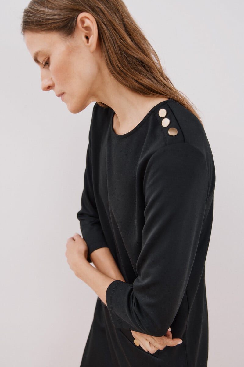 Pedro Del Hierro Vestido Corto Elástico