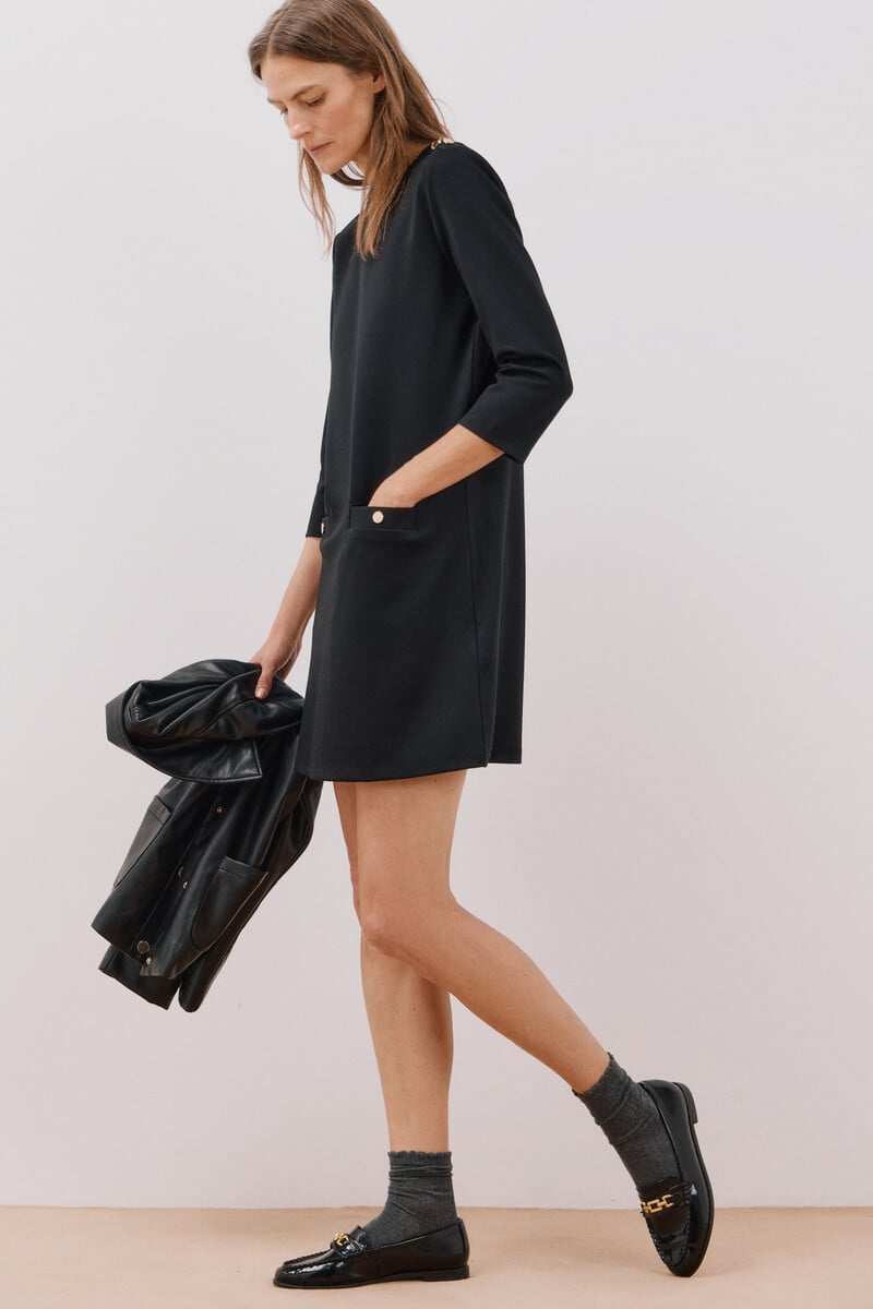 pedro del hierro Vestido corto elástico