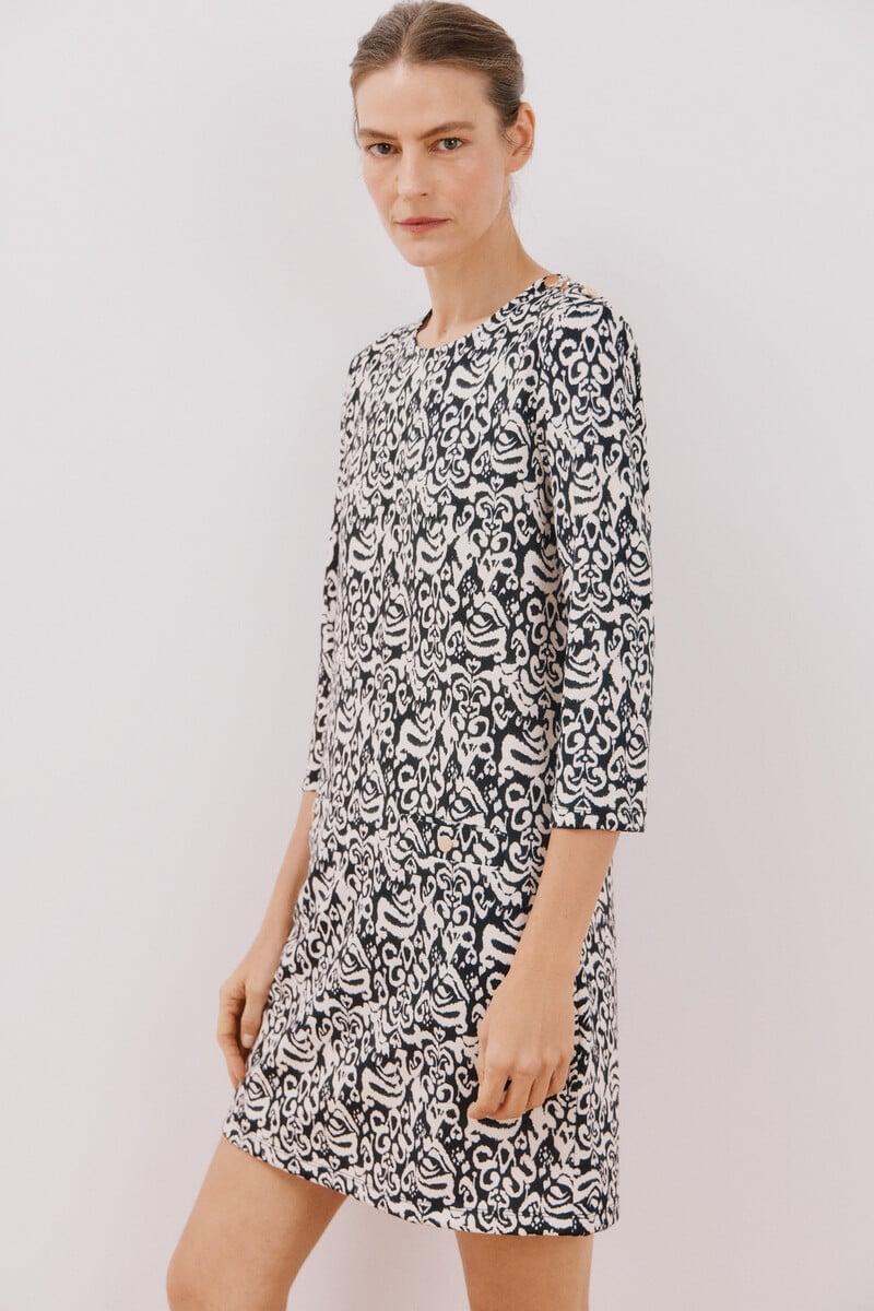 pedro del hierro Vestido corto elástico