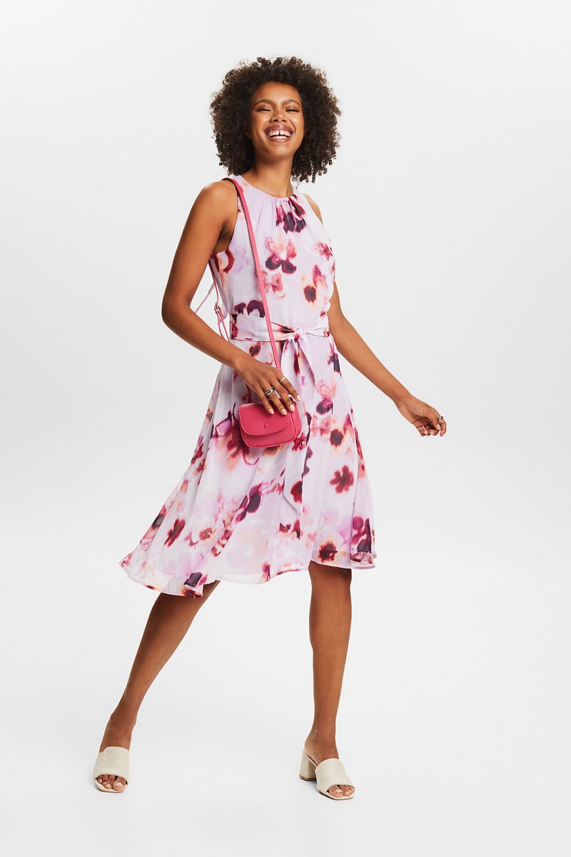 Pedro Del Hierro Vestido Corto Estampado Floral