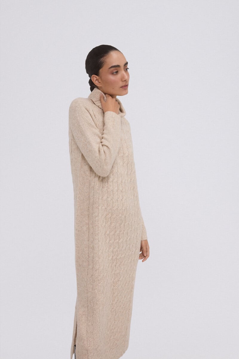 Pedro Del Hierro Vestido De Punto Ochos Centrales