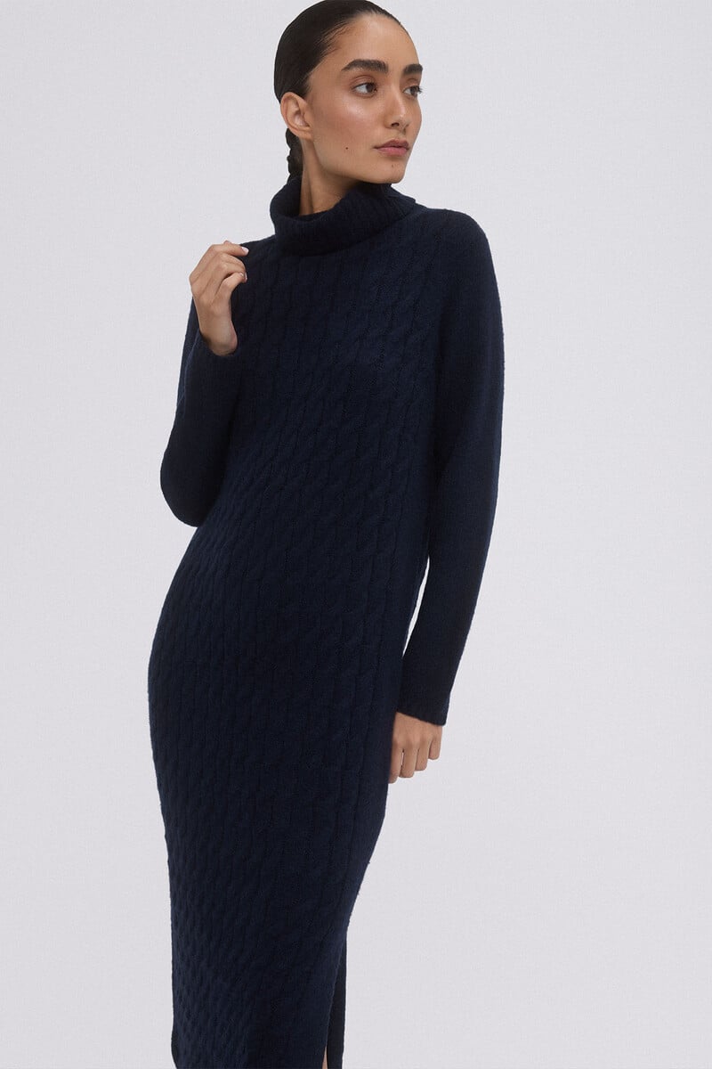 pedro del hierro Vestido de punto ochos centrales