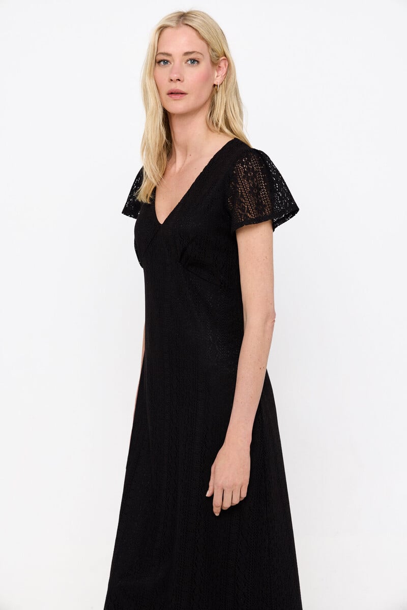pedro del hierro Vestido efecto encaje