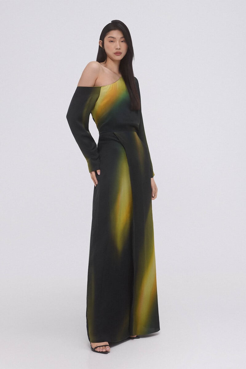 Pedro Del Hierro Vestido Estampado Largo