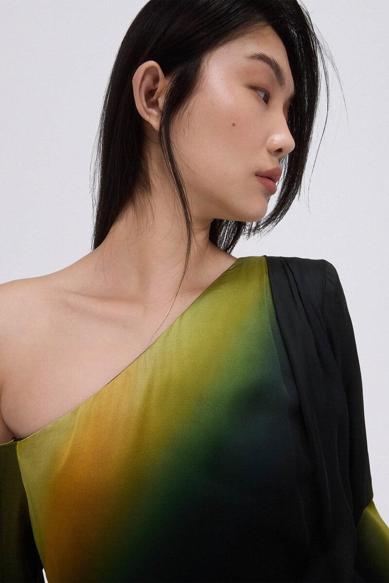 Pedro Del Hierro Vestido Estampado Largo