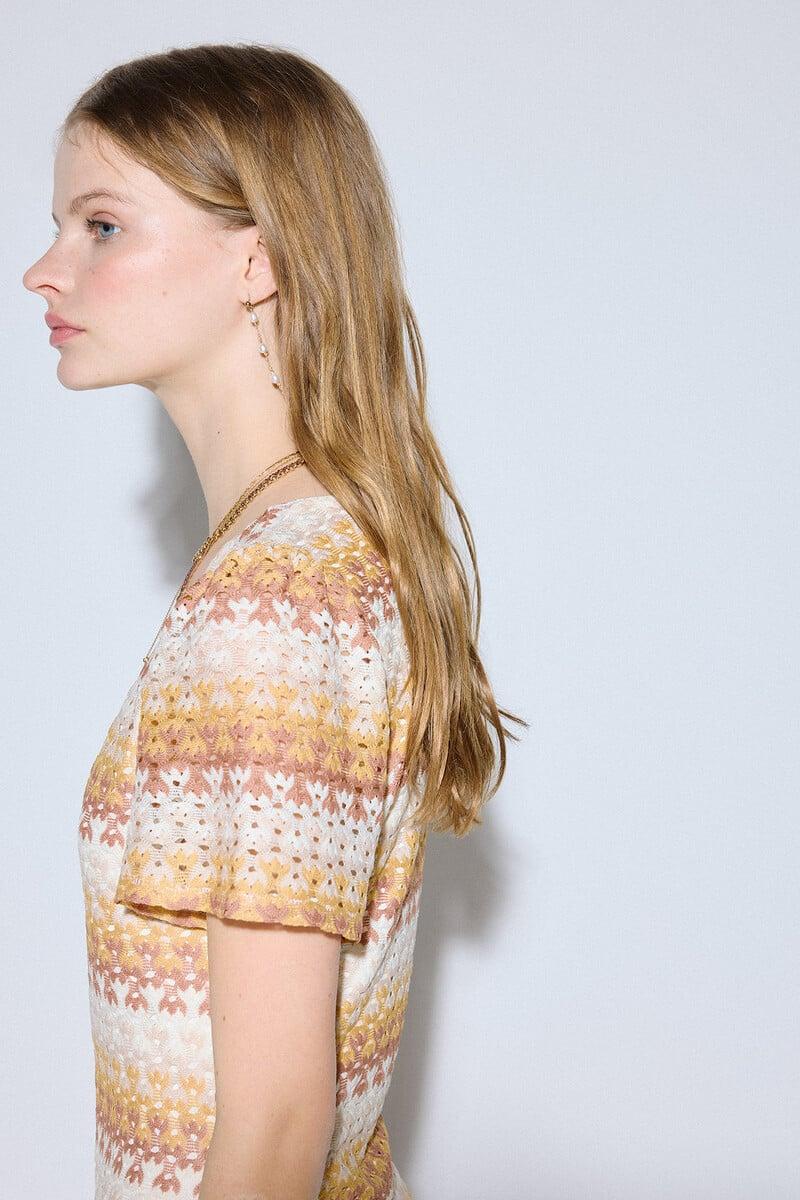 Pedro Del Hierro Vestido Estructura Multicolor