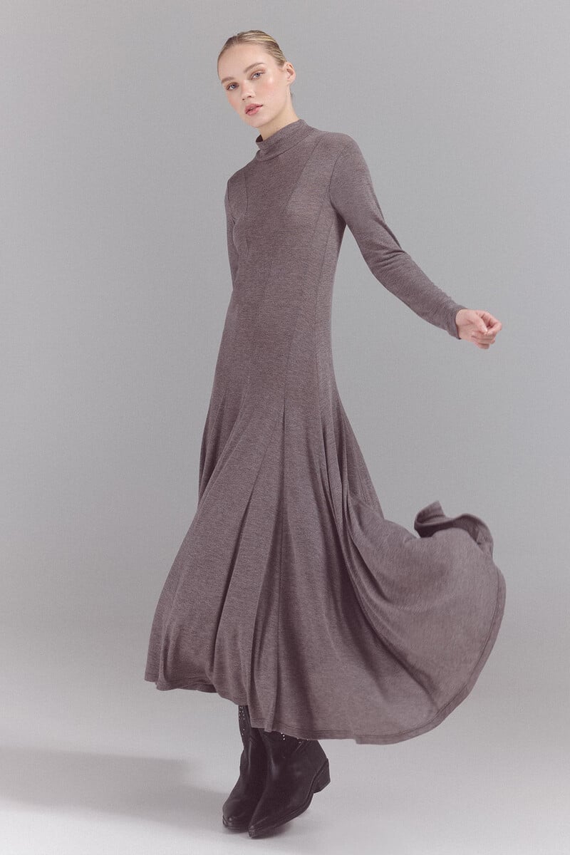 pedro del hierro Vestido largo punto