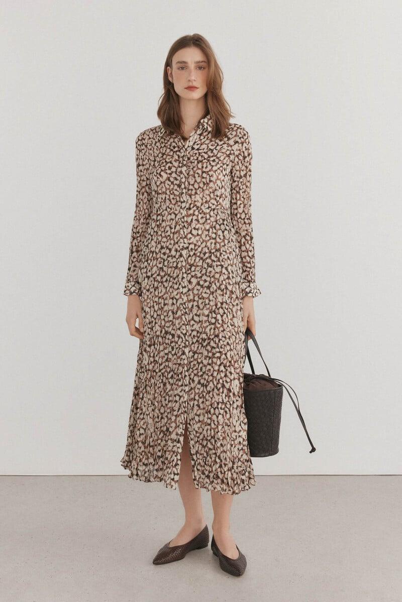 Pedro Del Hierro Vestido Print Animal
