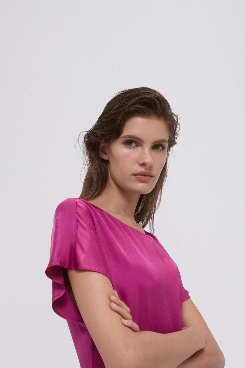 Pedro Del Hierro Vestido Túnica Fluido