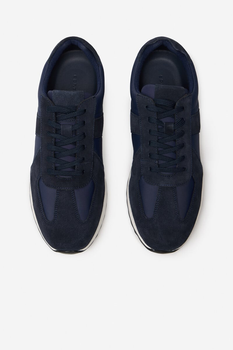 Pedro Del Hierro Zapatilla Piel Tela