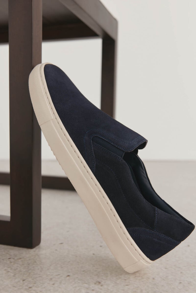 pedro del hierro Zapatilla slip on piel