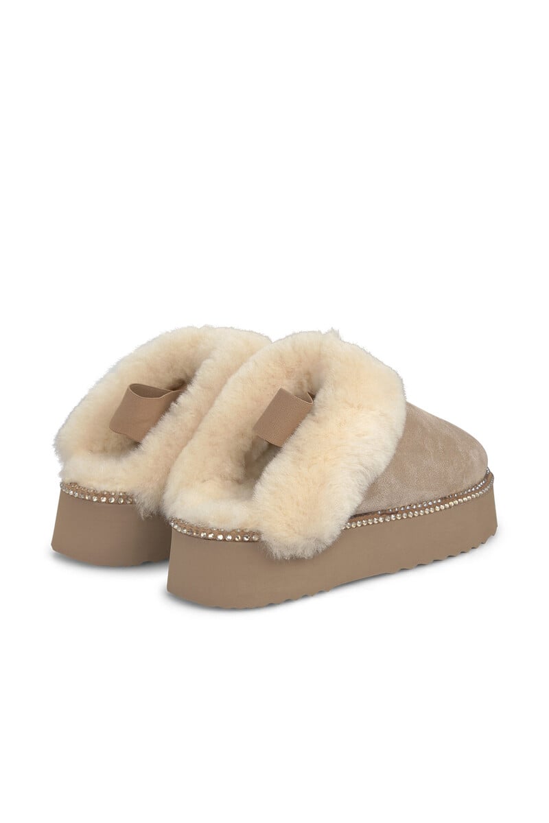 Pedro Del Hierro Zapato De Pelo Con Detalles