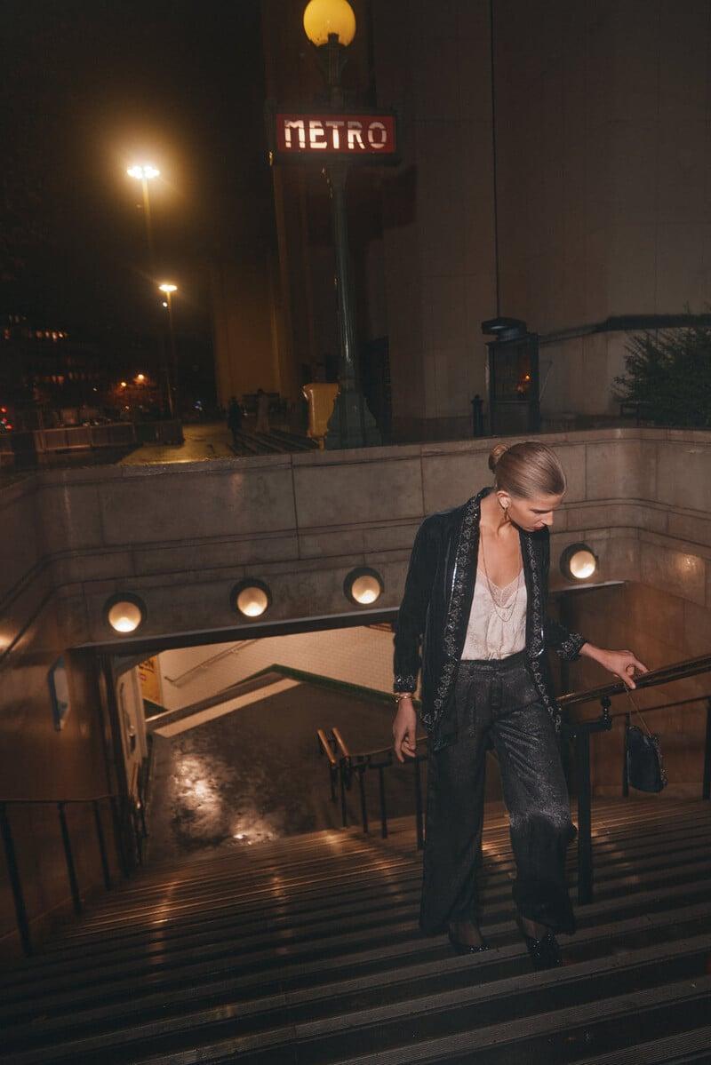 Pedro Del Hierro Penélope. Pantalón Amplio Con Lurex