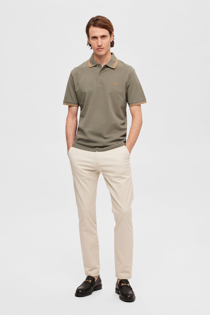 Pedro Del Hierro Polo 100% Algodón Orgánico Con Logo Bordado