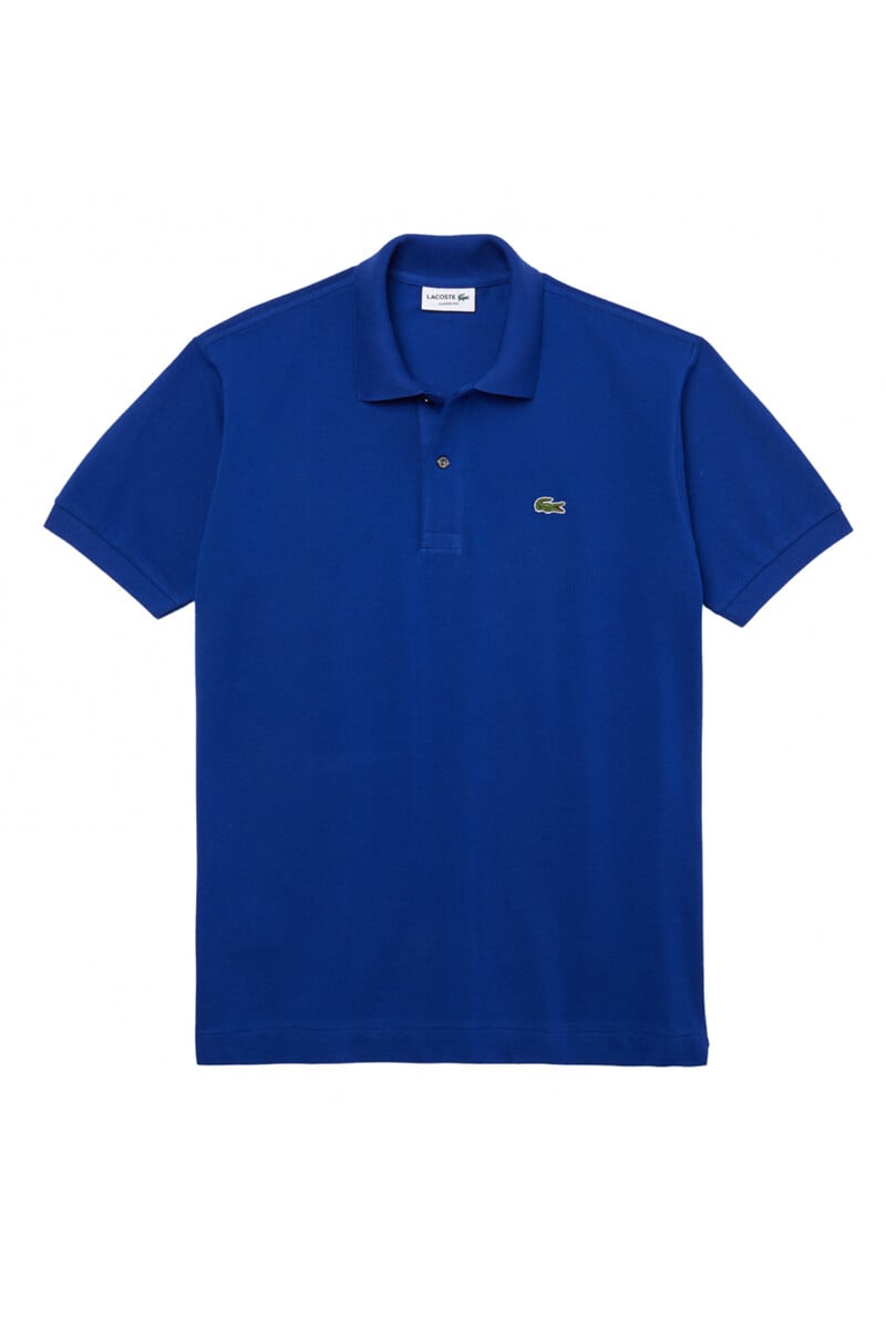 pedro del hierro Polo con bordado de cocodrilo pespunteado