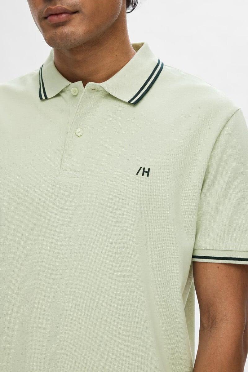 Pedro Del Hierro Polo De Algodón Orgánico Con Logo Bordado Con Detalle En Cuello Y Mangas