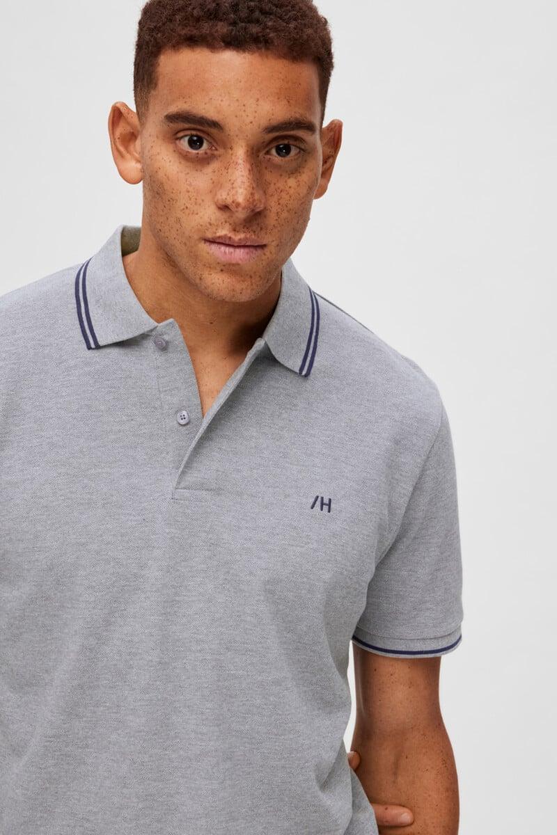 Pedro Del Hierro Polo De Algodón Orgánico Con Logo Bordado Con Detalle En Cuello Y Mangas